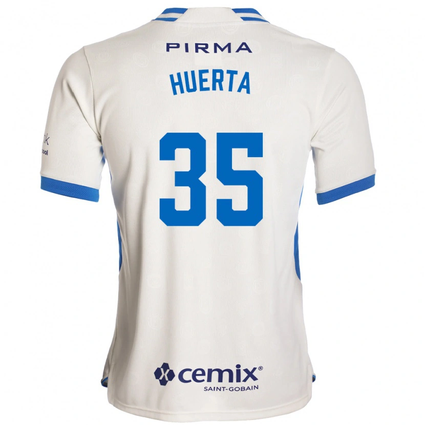 Danxen Dames Renata Huerta #35 Wit Blauw Rood Uitshirt Uittenue 2026/27 T-Shirt België