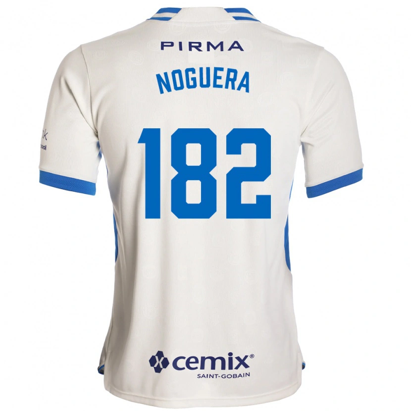 Danxen Dames Heldrich Noguera #182 Wit Blauw Rood Uitshirt Uittenue 2026/27 T-Shirt België