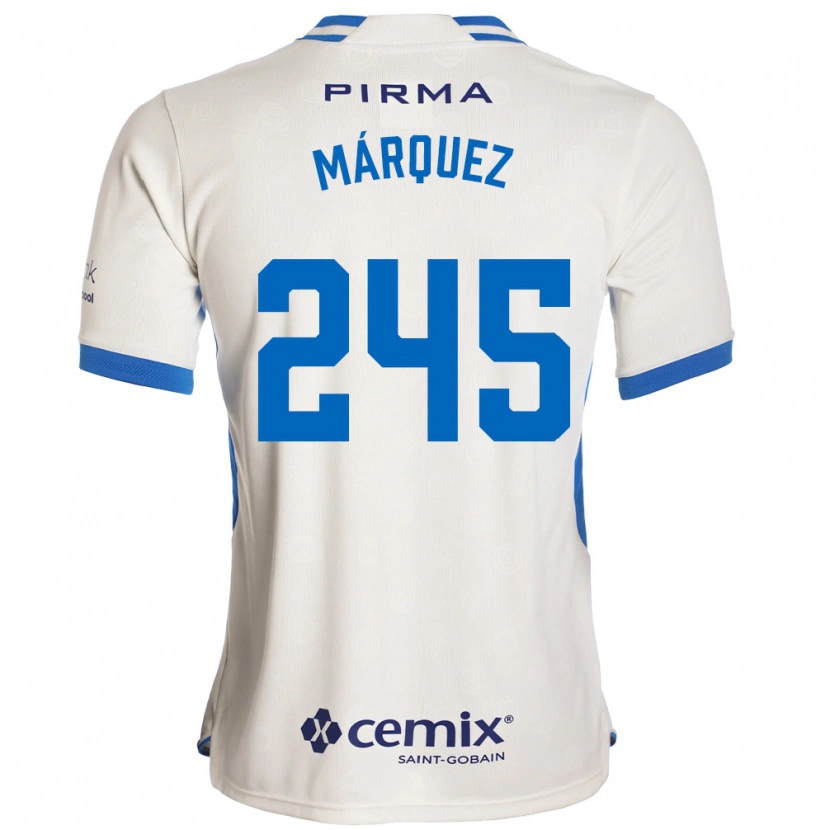 Danxen Dames Víctor Márquez #245 Wit Blauw Rood Uitshirt Uittenue 2026/27 T-Shirt België