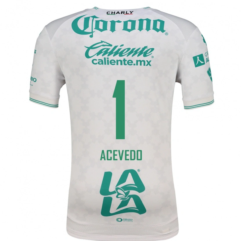 Danxen Dames Carlos Acevedo #1 Lichtgroen Wit Uitshirt Uittenue 2026/27 T-Shirt België