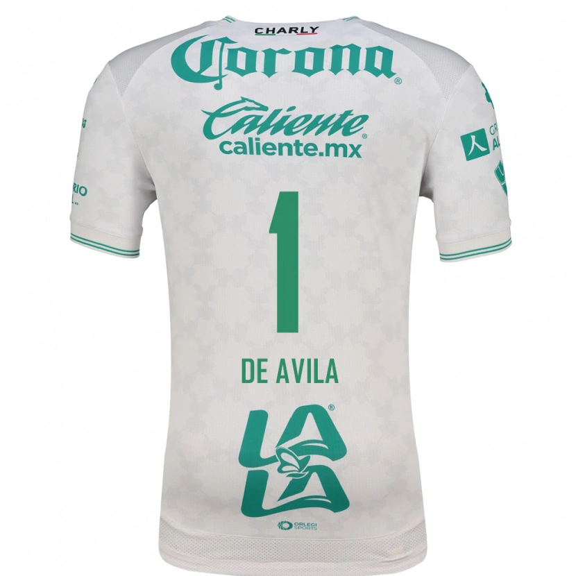Danxen Dames Hannia De Avila #1 Lichtgroen Wit Uitshirt Uittenue 2026/27 T-Shirt België