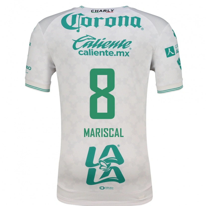 Danxen Dames Salvador Mariscal #8 Lichtgroen Wit Uitshirt Uittenue 2026/27 T-Shirt België
