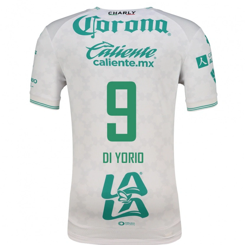 Danxen Dames Lucas Di Yorio #9 Lichtgroen Wit Uitshirt Uittenue 2026/27 T-Shirt België