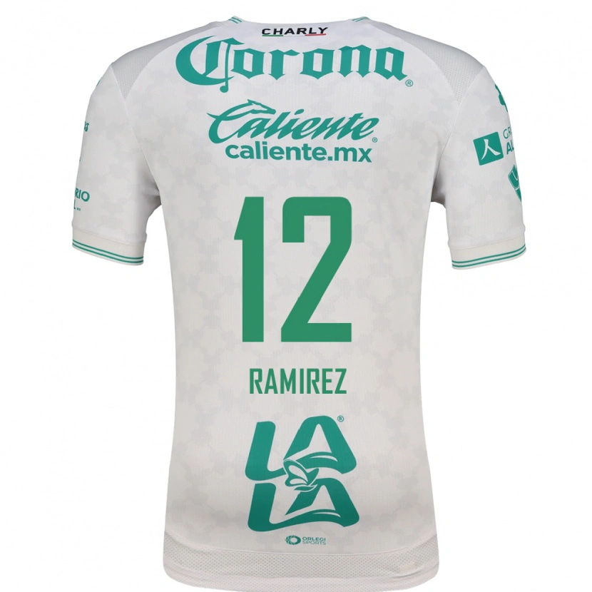 Danxen Dames Santiago Ramírez #12 Lichtgroen Wit Uitshirt Uittenue 2026/27 T-Shirt België