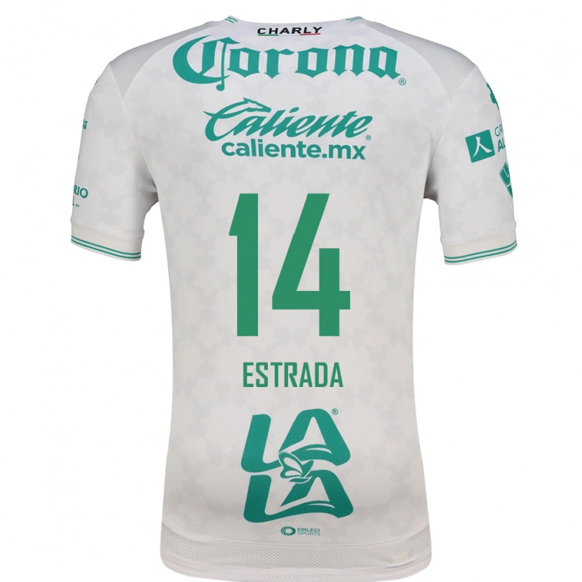 Danxen Dames Katia Estrada #14 Lichtgroen Wit Uitshirt Uittenue 2026/27 T-Shirt België