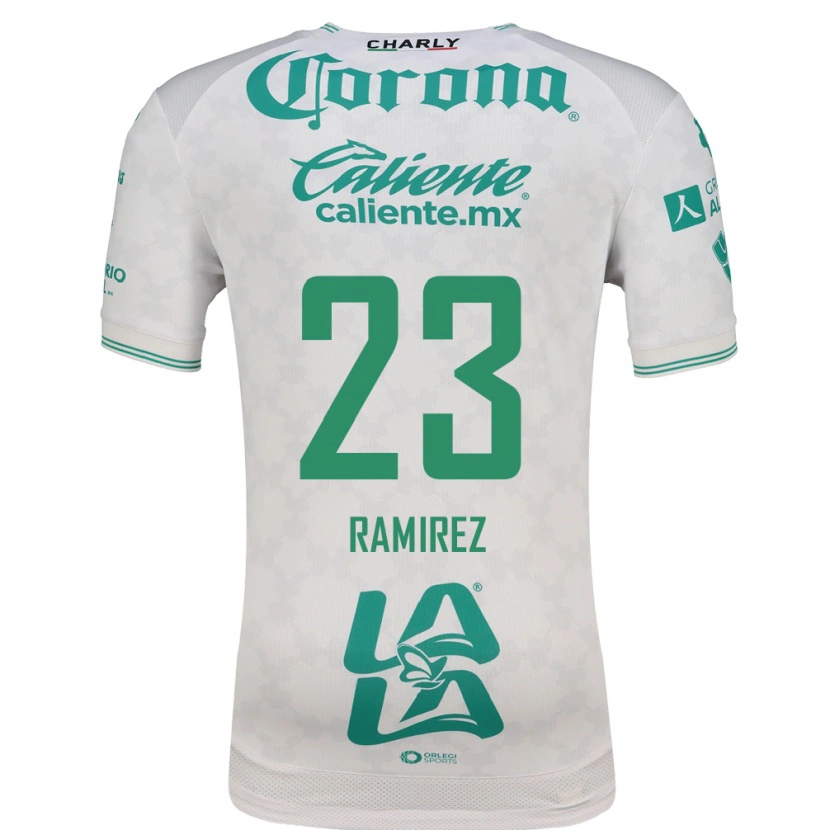 Danxen Dames Alexxandra Ramirez #23 Lichtgroen Wit Uitshirt Uittenue 2026/27 T-Shirt België