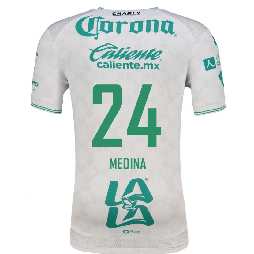 Danxen Dames Diego Medina #24 Lichtgroen Wit Uitshirt Uittenue 2026/27 T-Shirt België