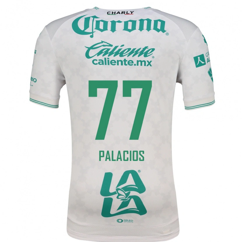 Danxen Dames Kevin Palacios #77 Lichtgroen Wit Uitshirt Uittenue 2026/27 T-Shirt België