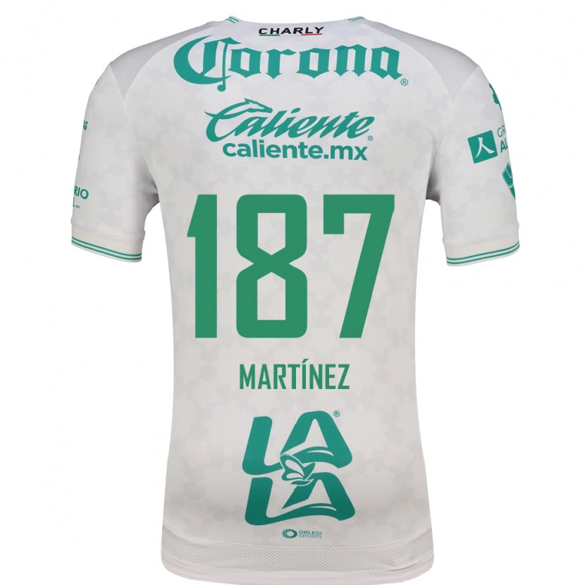 Danxen Dames Thiago Martínez #187 Lichtgroen Wit Uitshirt Uittenue 2026/27 T-Shirt België