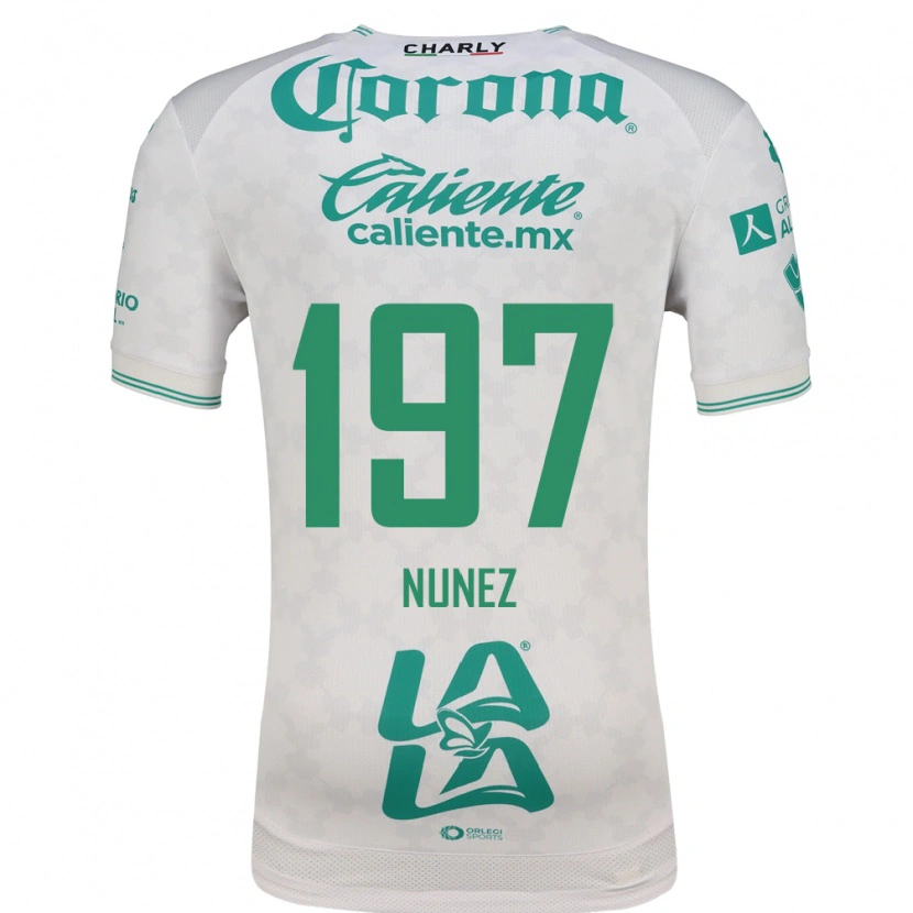Danxen Dames Kevin Núñez #197 Lichtgroen Wit Uitshirt Uittenue 2026/27 T-Shirt België