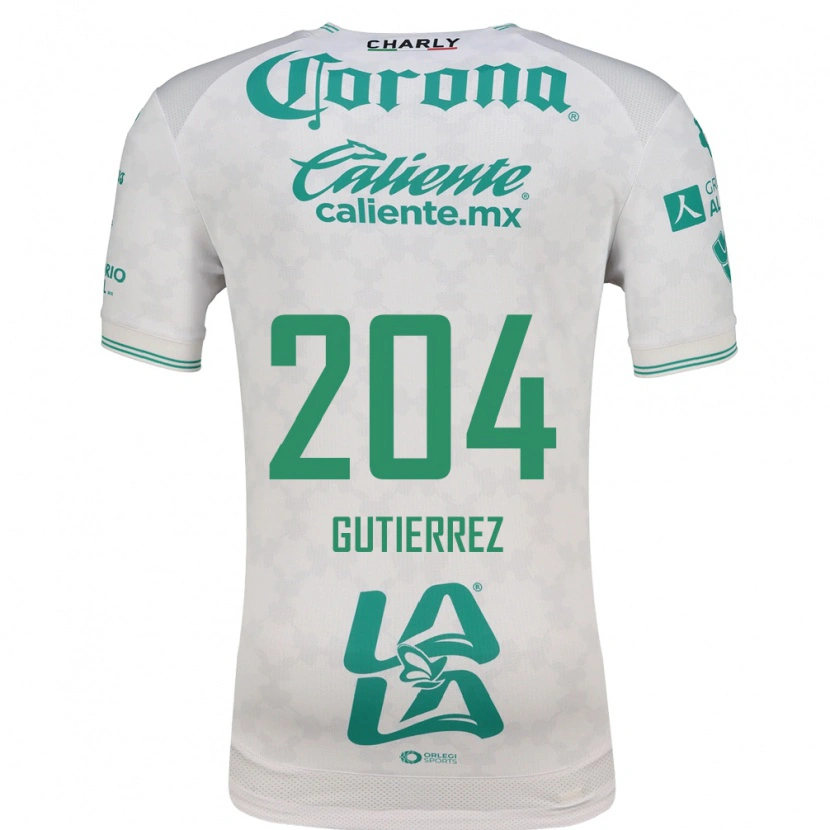 Danxen Dames Gabriel Gutiérrez #204 Lichtgroen Wit Uitshirt Uittenue 2026/27 T-Shirt België