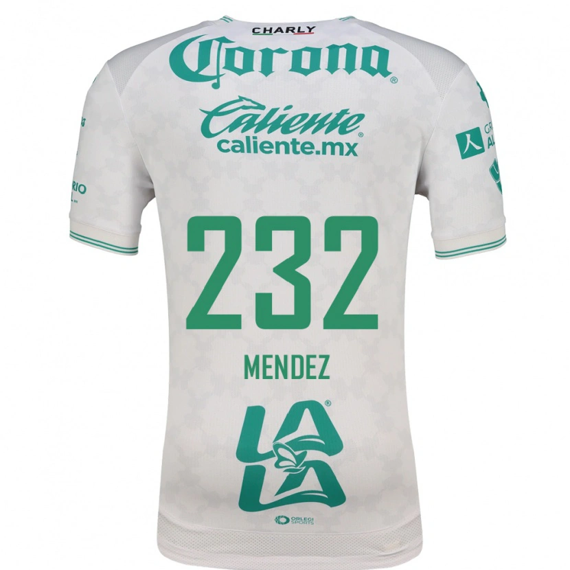 Danxen Dames José Méndez #232 Lichtgroen Wit Uitshirt Uittenue 2026/27 T-Shirt België