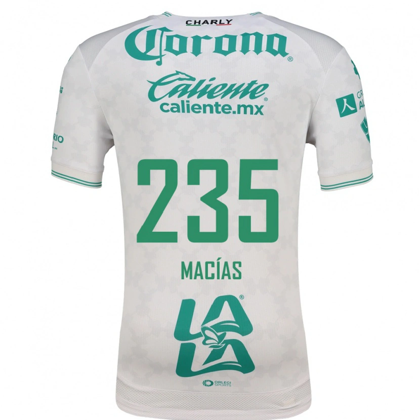 Danxen Dames Jesús Macías #235 Lichtgroen Wit Uitshirt Uittenue 2026/27 T-Shirt België