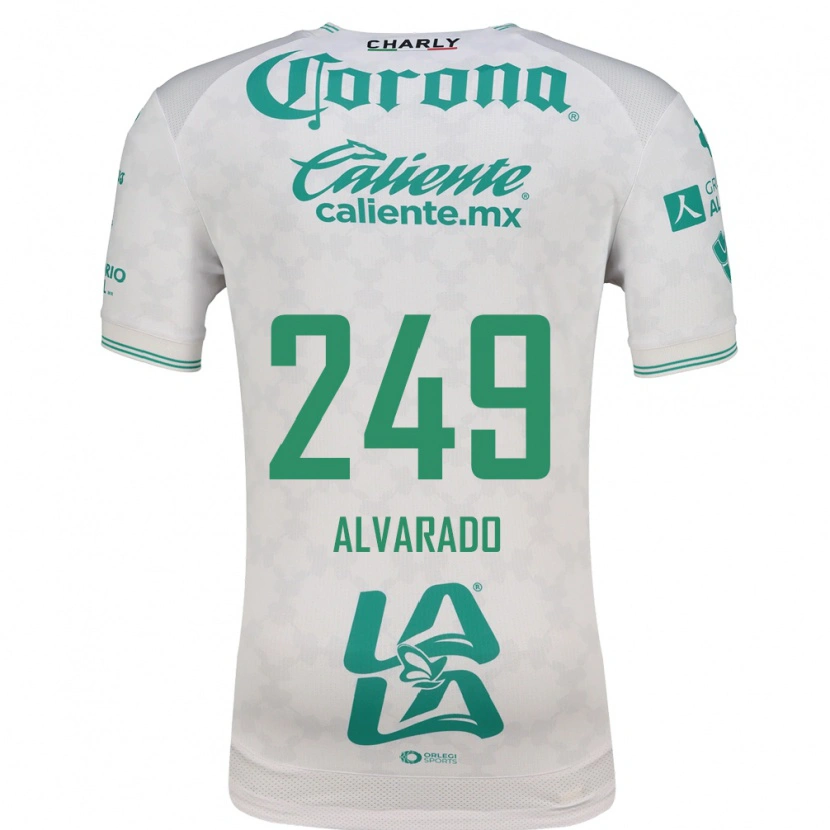 Danxen Dames Luis Alvarado #249 Lichtgroen Wit Uitshirt Uittenue 2026/27 T-Shirt België