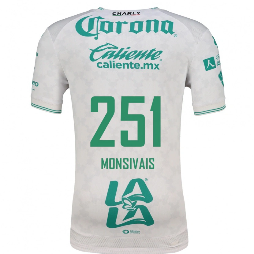 Danxen Dames Giovani Monsivais #251 Lichtgroen Wit Uitshirt Uittenue 2026/27 T-Shirt België