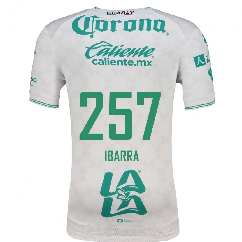 Danxen Dames Ángel Ibarra #257 Lichtgroen Wit Uitshirt Uittenue 2026/27 T-Shirt België