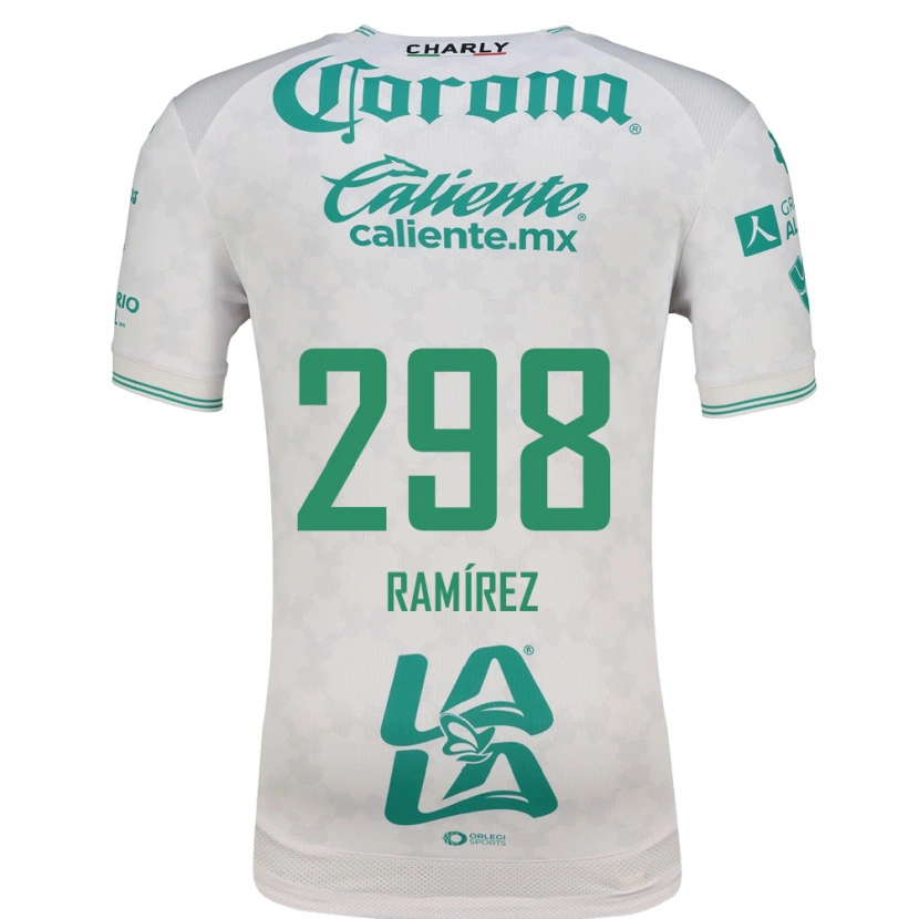 Danxen Dames Ángel Ramírez #298 Lichtgroen Wit Uitshirt Uittenue 2026/27 T-Shirt België