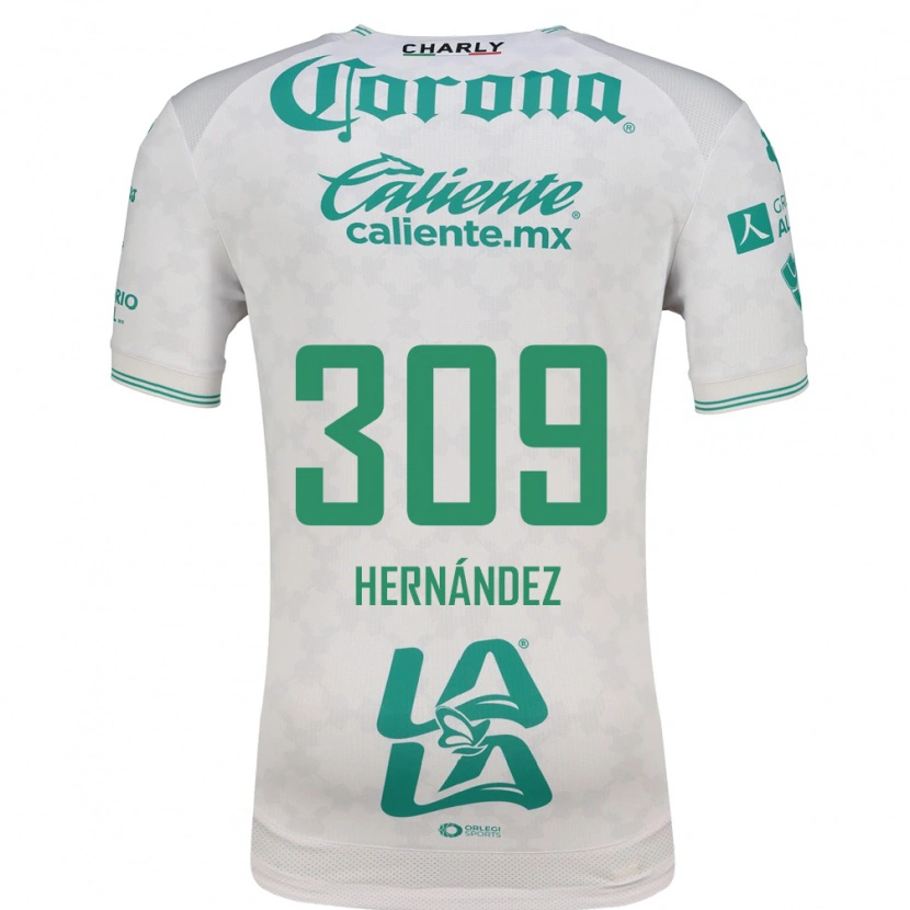 Danxen Dames Julio Hernández #309 Lichtgroen Wit Uitshirt Uittenue 2026/27 T-Shirt België