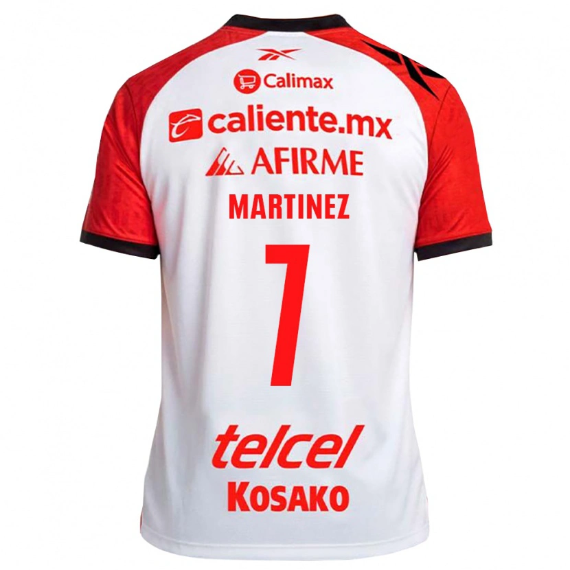 Danxen Dames Alejandro Martínez #7 Wit Zwart Rood Uitshirt Uittenue 2026/27 T-Shirt België