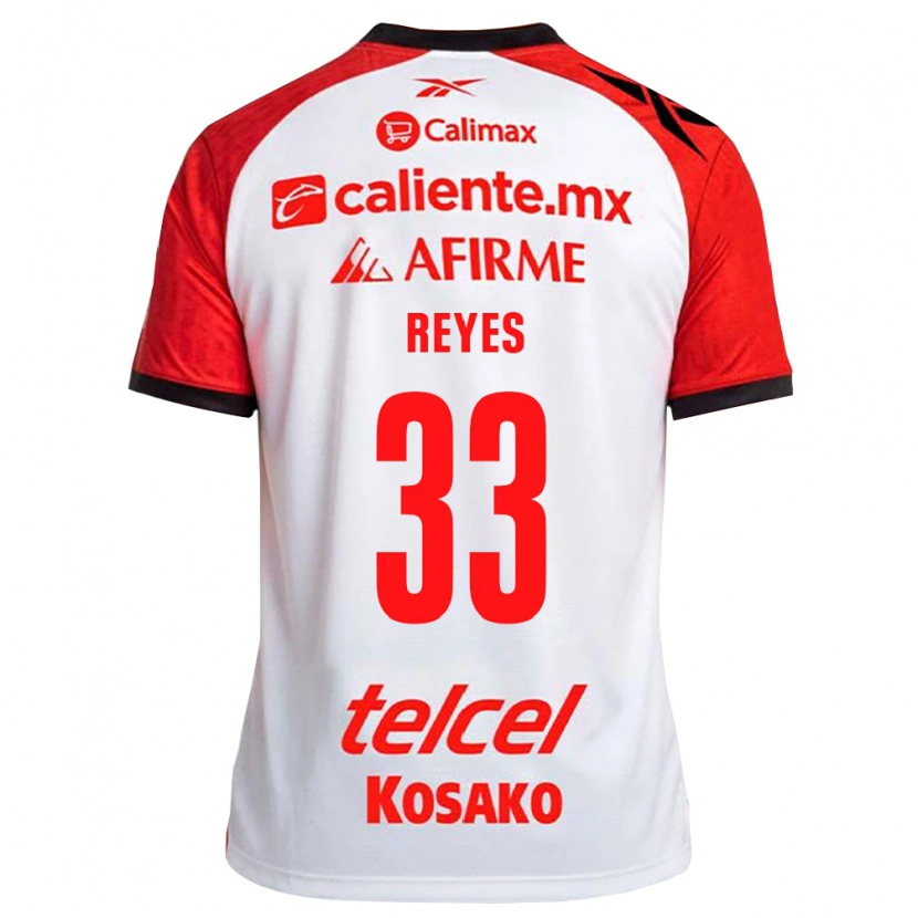 Danxen Dames Jazmín Reyes #33 Wit Zwart Rood Uitshirt Uittenue 2026/27 T-Shirt België