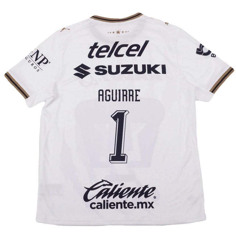 Danxen Dames Miriam Aguirre #1 Wit Zwart Bruin Uitshirt Uittenue 2026/27 T-Shirt België