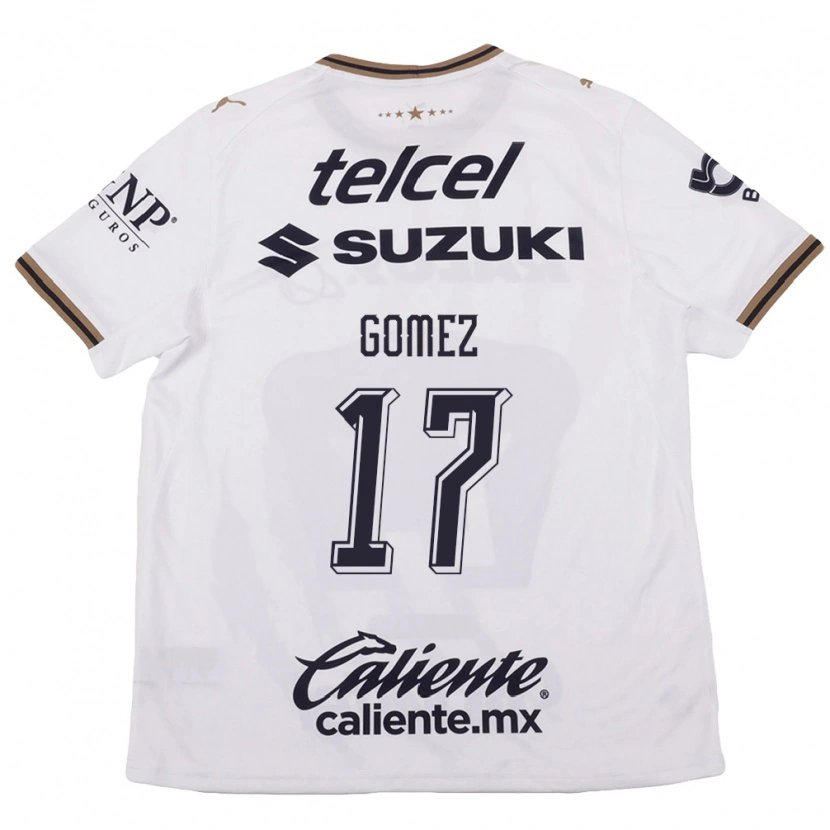 Danxen Dames Diana Gomez #17 Wit Zwart Bruin Uitshirt Uittenue 2026/27 T-Shirt België
