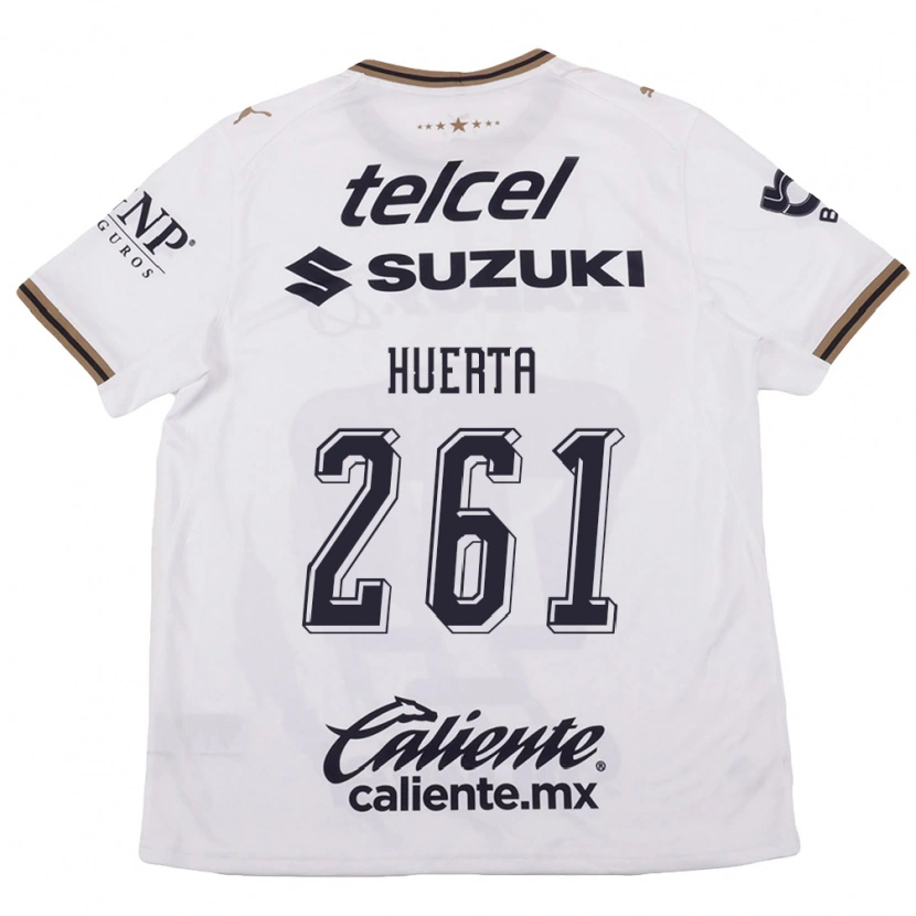 Danxen Dames José Huerta #261 Wit Zwart Bruin Uitshirt Uittenue 2026/27 T-Shirt België