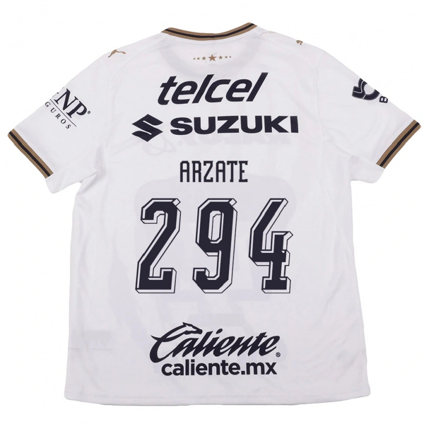Danxen Dames Aarón Arzate #294 Wit Zwart Bruin Uitshirt Uittenue 2026/27 T-Shirt België