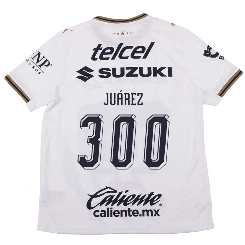 Danxen Dames Jonathan Juárez #300 Wit Zwart Bruin Uitshirt Uittenue 2026/27 T-Shirt België