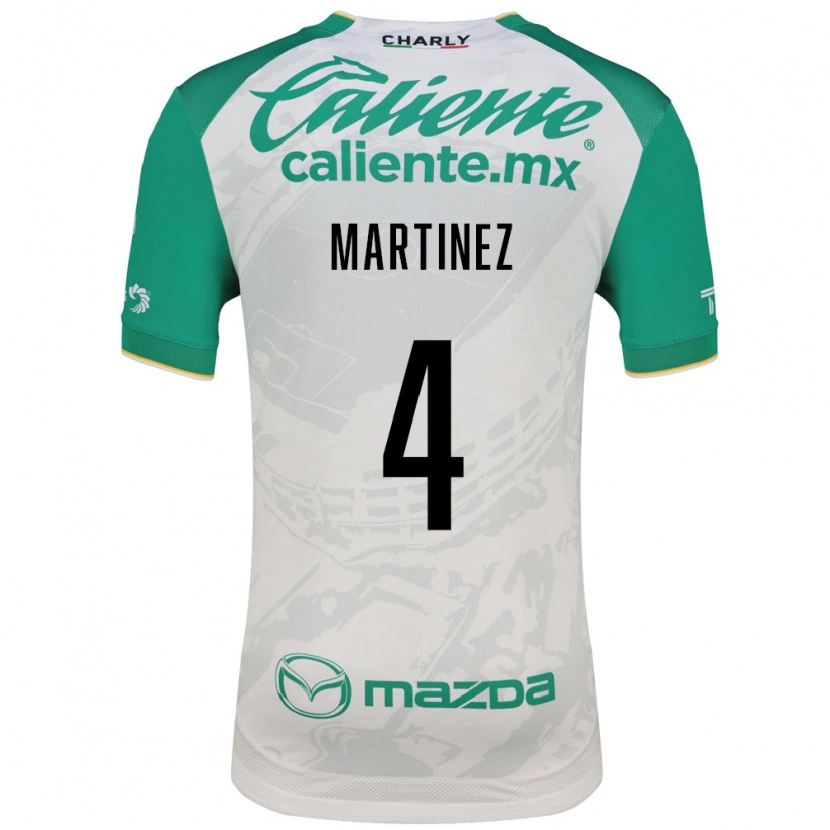 Danxen Dames Mitzi Martínez #4 Lichtgroen Wit Uitshirt Uittenue 2026/27 T-Shirt België