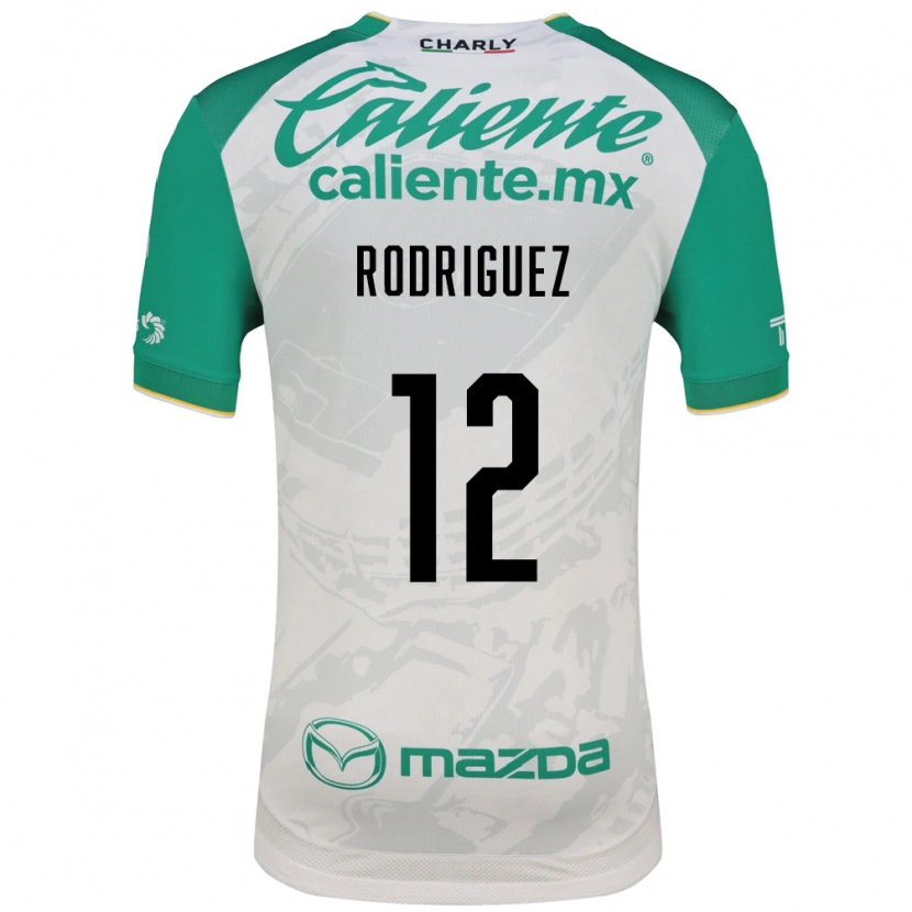 Danxen Dames Lixy Rodríguez #12 Lichtgroen Wit Uitshirt Uittenue 2026/27 T-Shirt België