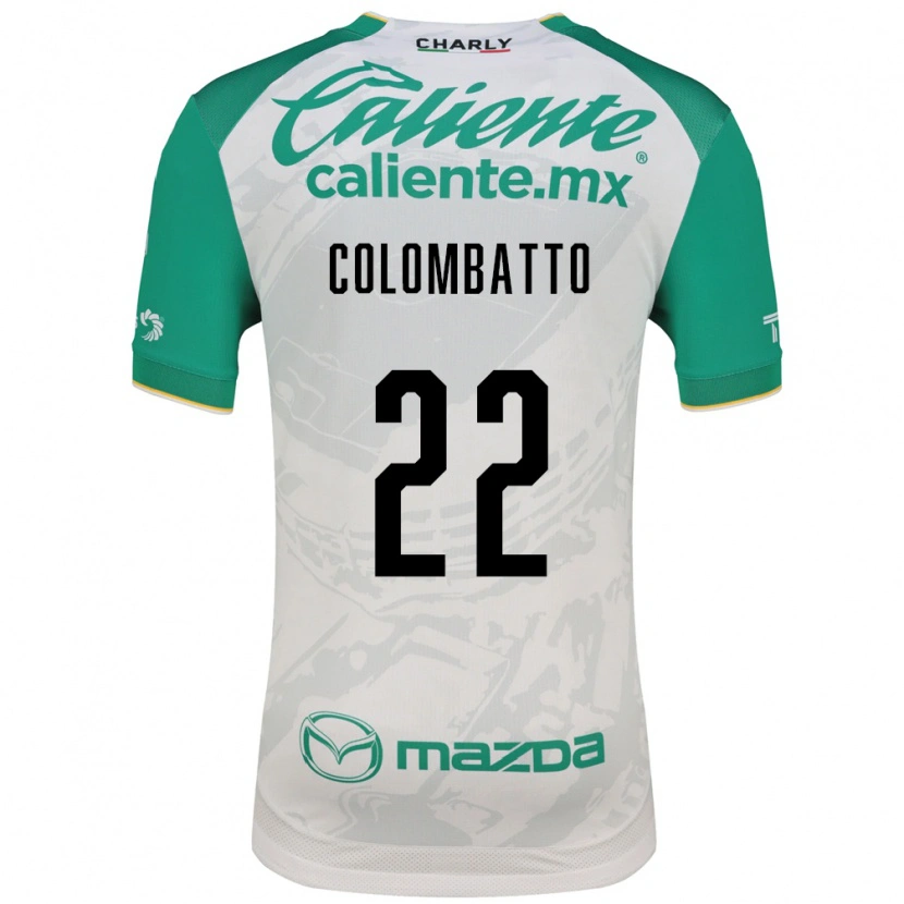 Danxen Dames Santiago Colombatto #22 Lichtgroen Wit Uitshirt Uittenue 2026/27 T-Shirt België