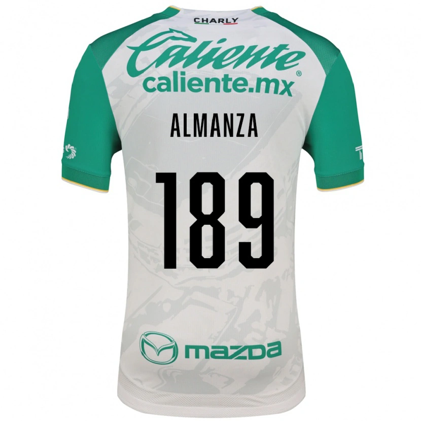 Danxen Dames Román Almanza #189 Lichtgroen Wit Uitshirt Uittenue 2026/27 T-Shirt België