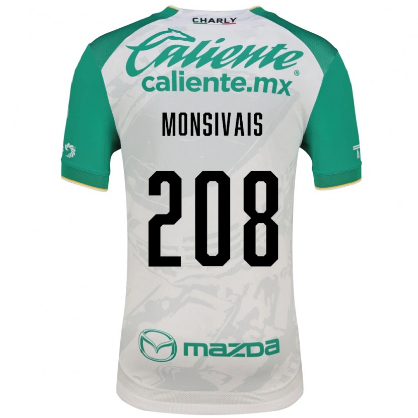 Danxen Dames Daniel Monsivaís #208 Lichtgroen Wit Uitshirt Uittenue 2026/27 T-Shirt België