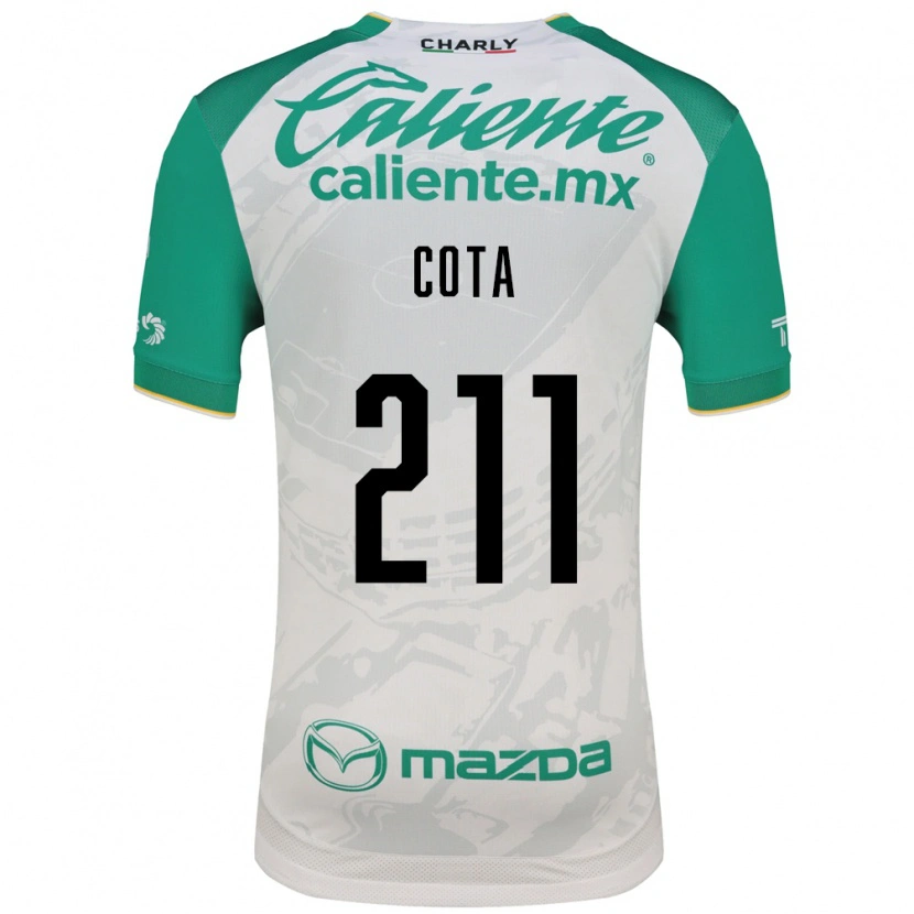 Danxen Dames Luis Cota #211 Lichtgroen Wit Uitshirt Uittenue 2026/27 T-Shirt België