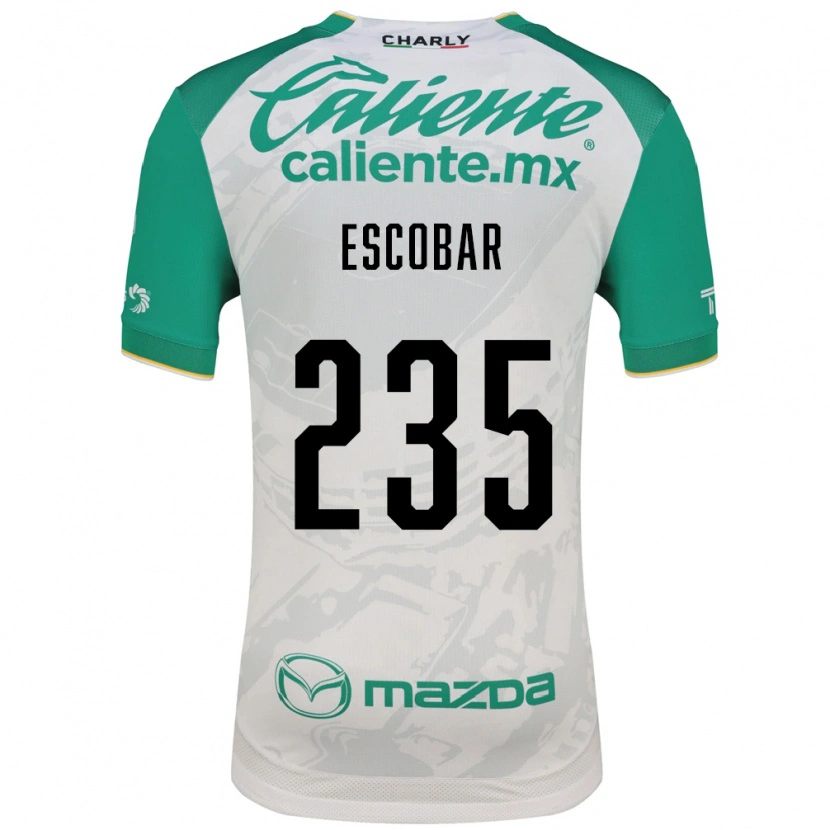 Danxen Dames Erik Escobar #235 Lichtgroen Wit Uitshirt Uittenue 2026/27 T-Shirt België