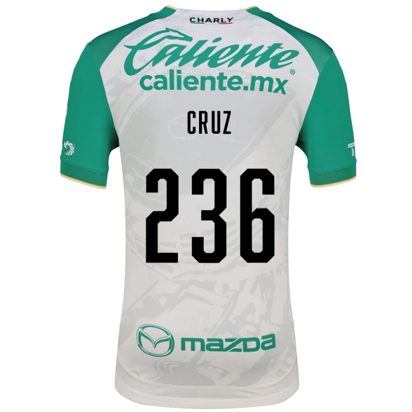 Danxen Dames Héctor Cruz #236 Lichtgroen Wit Uitshirt Uittenue 2026/27 T-Shirt België