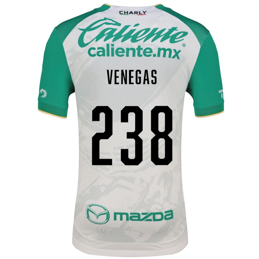 Danxen Dames Luis Venegas #238 Lichtgroen Wit Uitshirt Uittenue 2026/27 T-Shirt België
