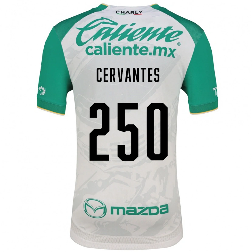 Danxen Dames Christian Cervantes #250 Lichtgroen Wit Uitshirt Uittenue 2026/27 T-Shirt België