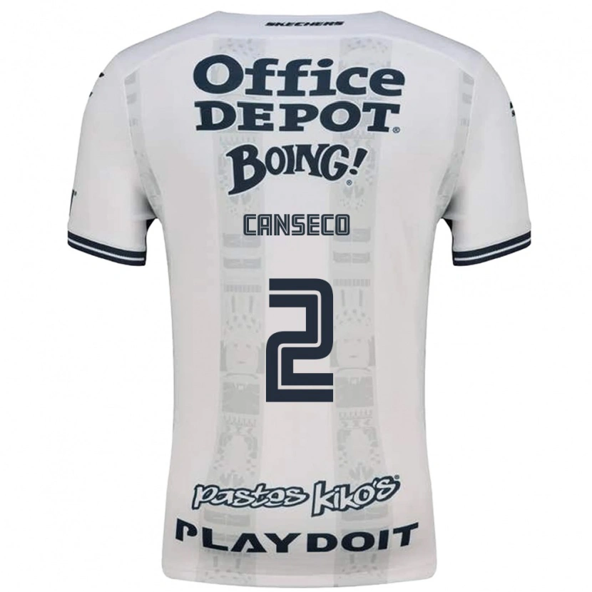 Danxen Dames Fernanda Canseco #2 Rood Wit Zwart Uitshirt Uittenue 2026/27 T-Shirt België