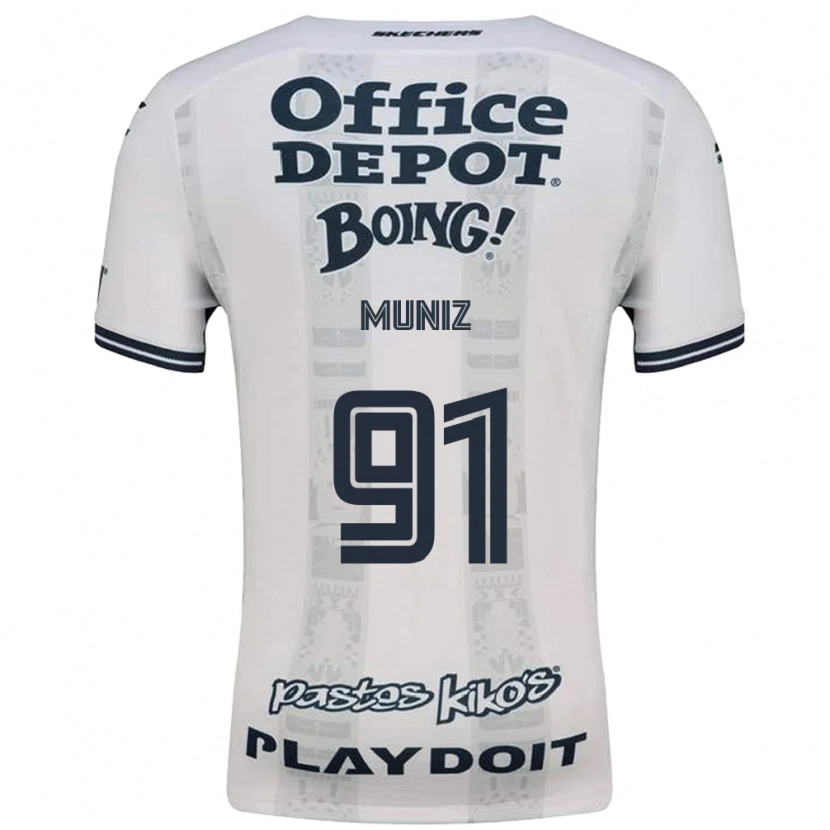 Danxen Dames Brandon Muñiz #91 Rood Wit Zwart Uitshirt Uittenue 2026/27 T-Shirt België