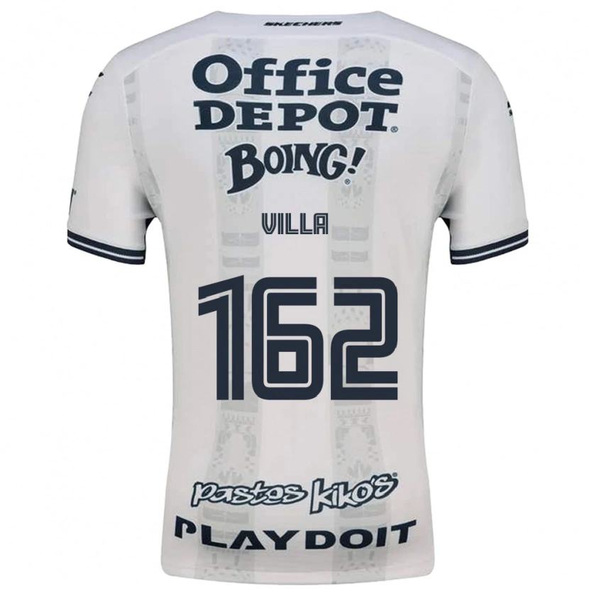 Danxen Dames Adrián Villa #162 Rood Wit Zwart Uitshirt Uittenue 2026/27 T-Shirt België