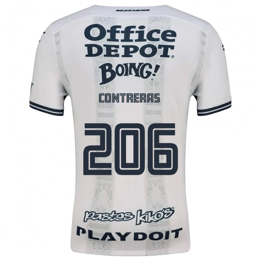 Danxen Dames Thomas Contreras #206 Rood Wit Zwart Uitshirt Uittenue 2026/27 T-Shirt België