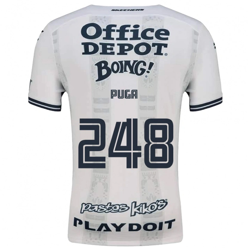 Danxen Dames Luis Puga #248 Rood Wit Zwart Uitshirt Uittenue 2026/27 T-Shirt België