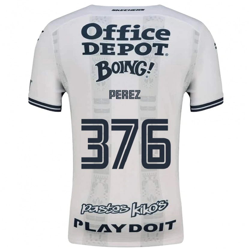 Danxen Dames Abraham Pérez #376 Rood Wit Zwart Uitshirt Uittenue 2026/27 T-Shirt België