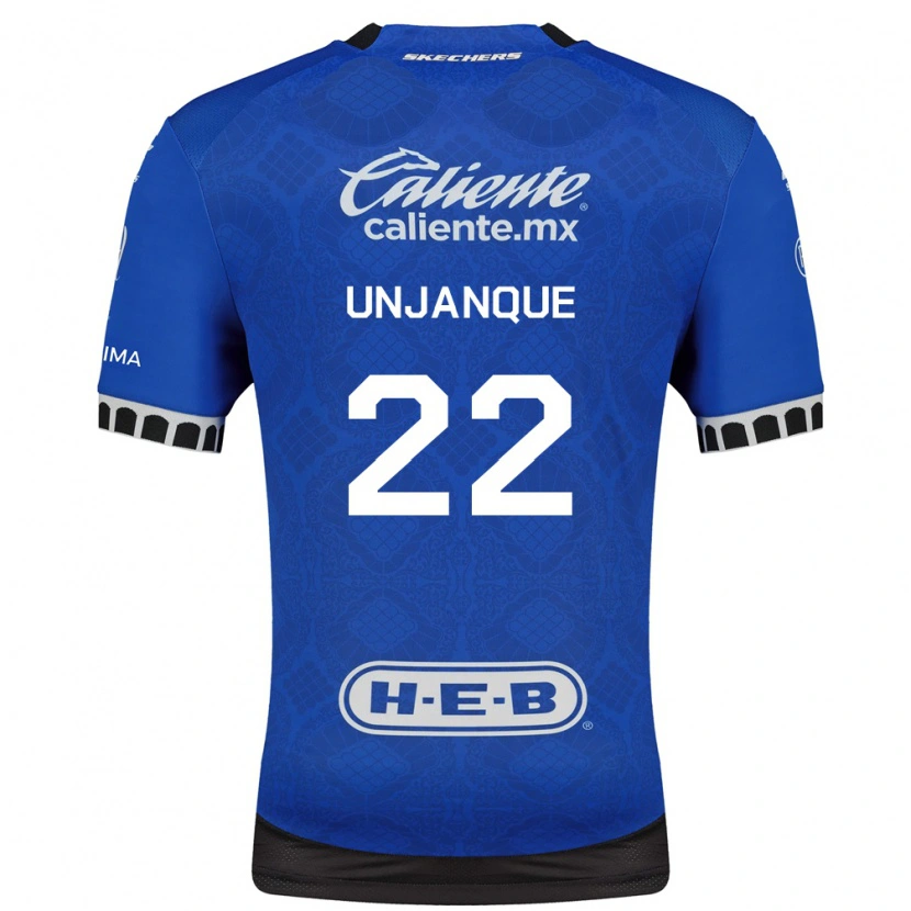 Danxen Dames Jean Unjanque #22 Koninklijk Blauw Wit Zwart Uitshirt Uittenue 2026/27 T-Shirt België