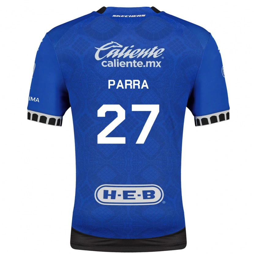 Danxen Dames Daniel Parra #27 Koninklijk Blauw Wit Zwart Uitshirt Uittenue 2026/27 T-Shirt België