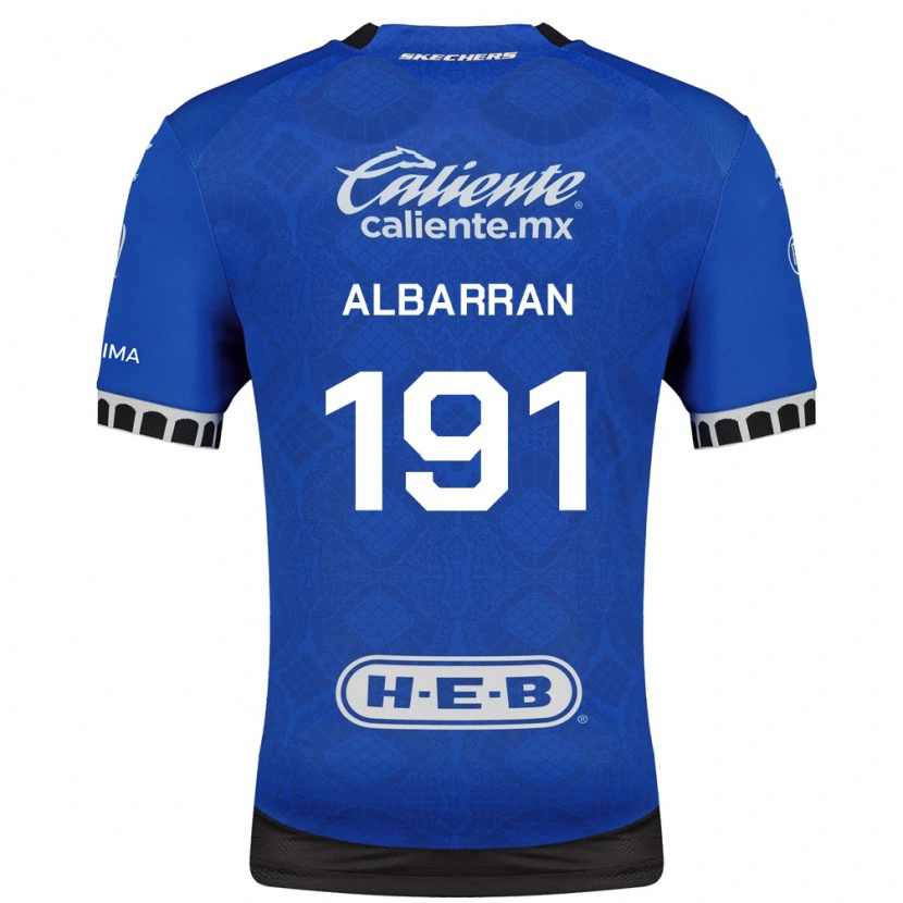 Danxen Dames Emilio Albarran #191 Koninklijk Blauw Wit Zwart Uitshirt Uittenue 2026/27 T-Shirt België