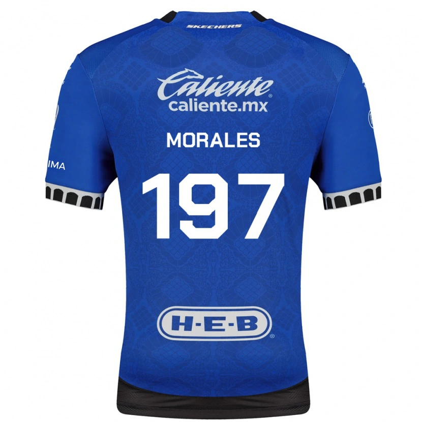 Danxen Dames Leonardo Morales #197 Koninklijk Blauw Wit Zwart Uitshirt Uittenue 2026/27 T-Shirt België