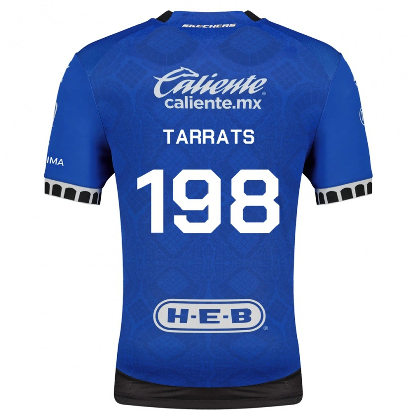 Danxen Dames Iñigo Tarrats #198 Koninklijk Blauw Wit Zwart Uitshirt Uittenue 2026/27 T-Shirt België